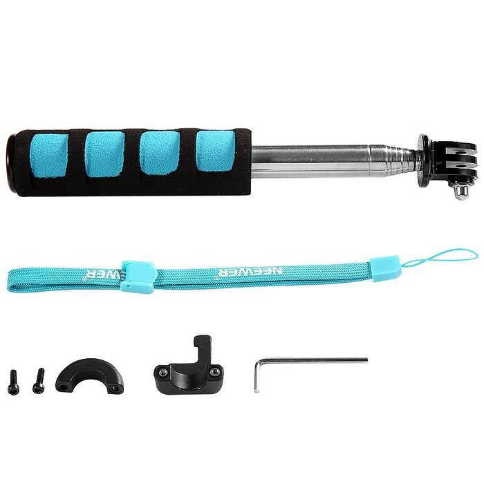 Neewer&reg; Telescopic Remote Wifi Selfie Handheld Monopod Self-portrait Photography Stick for Gopro Hero 1 2 3 3+... N6