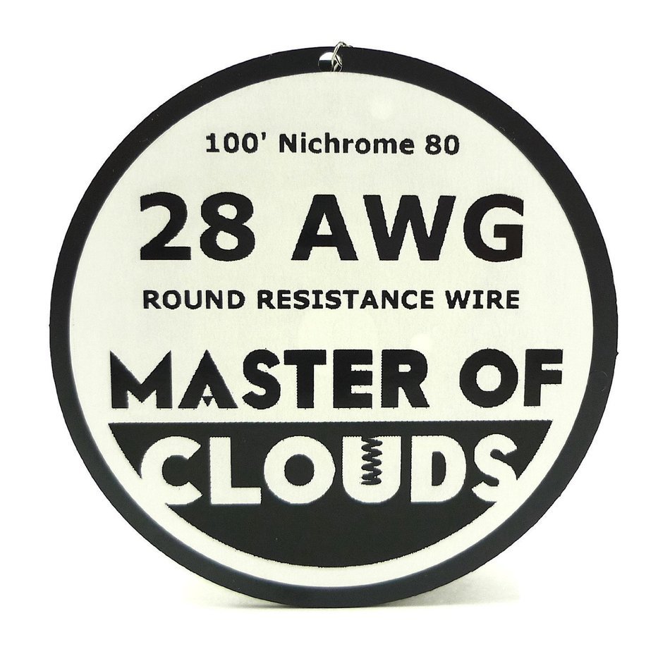 Nichrome 80 - 100 ft 28 Gauge AWG Resistance Wire 0.32mm 28g 100'