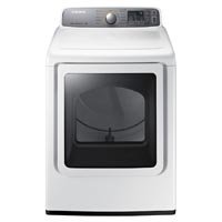 Samsung DV48H7400GW 7.4 Cu. Ft. White With Steam Cycle Gas Dryer