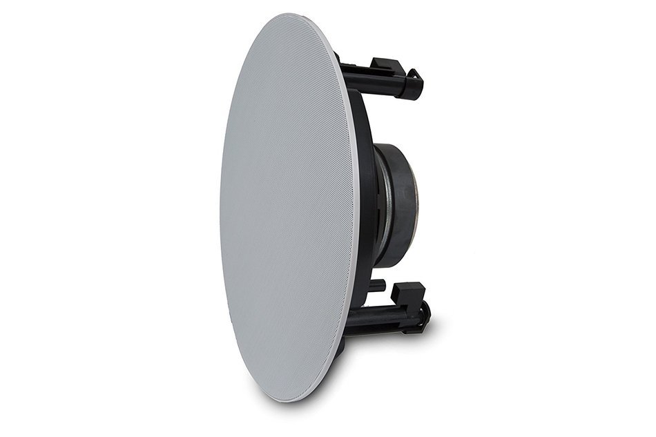 Elite Acoustics RMM80T1C 8.0- Inch 2-way Ceiling Speaker with Thin Bezel and Magnetic Grill (SINGLE) N6