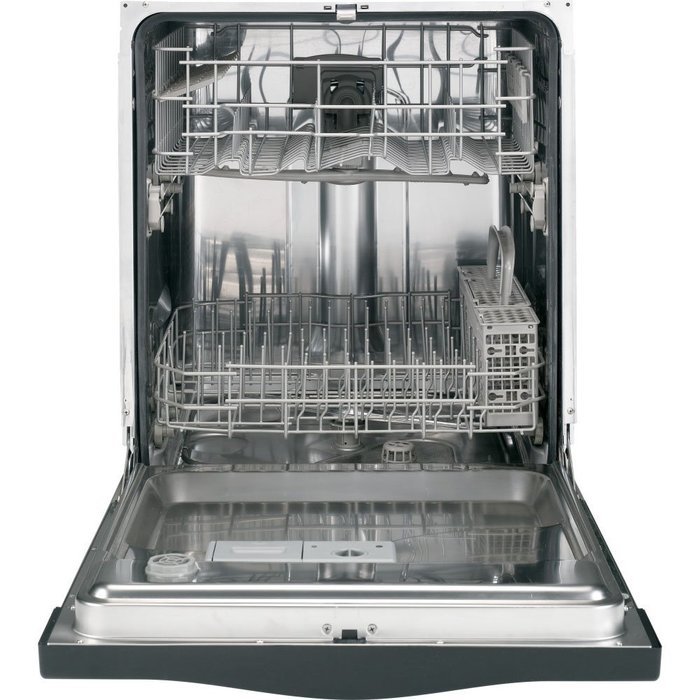 Ge DISHWASHERS 1029039 Tall Tub Built-In 24" Dishwasher With Front Controls, Stainless Steel, 4 Cycles / 6 Options N2