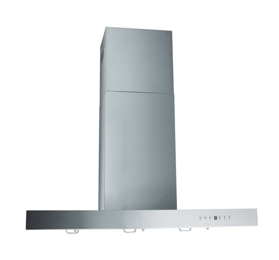 Z Line KE2-30-LED Stainless Steel Island Mount Range Hood, 30-Inch N4