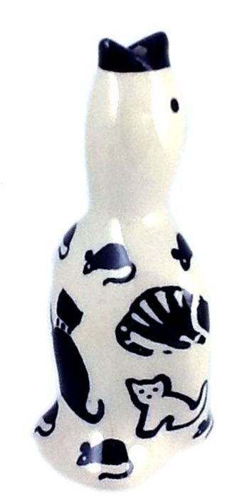 Collectible Baking Essential: Polish Pottery Pie Bird Vent Whistle Funnel Chimney - For Venting 2-Crust Pies (... N11