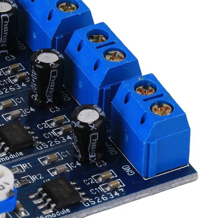 CNBTR 5 Pieces Adjustable LM386 200 Times 4-12V Input 10K Resistance Audio Amplifier Module N4