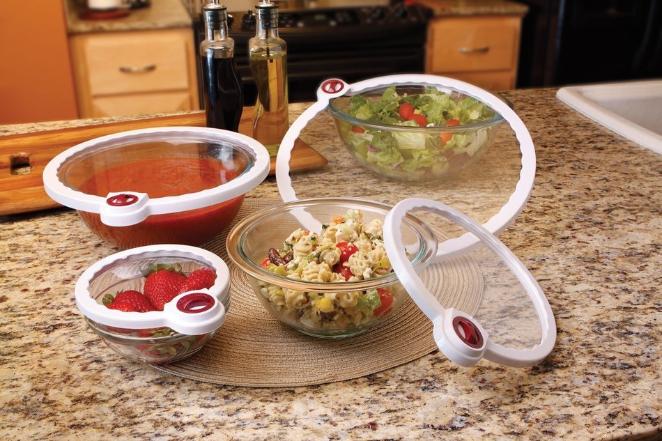 Ideas In Motion Quick Seal 4-Piece Universal Lid Set N2