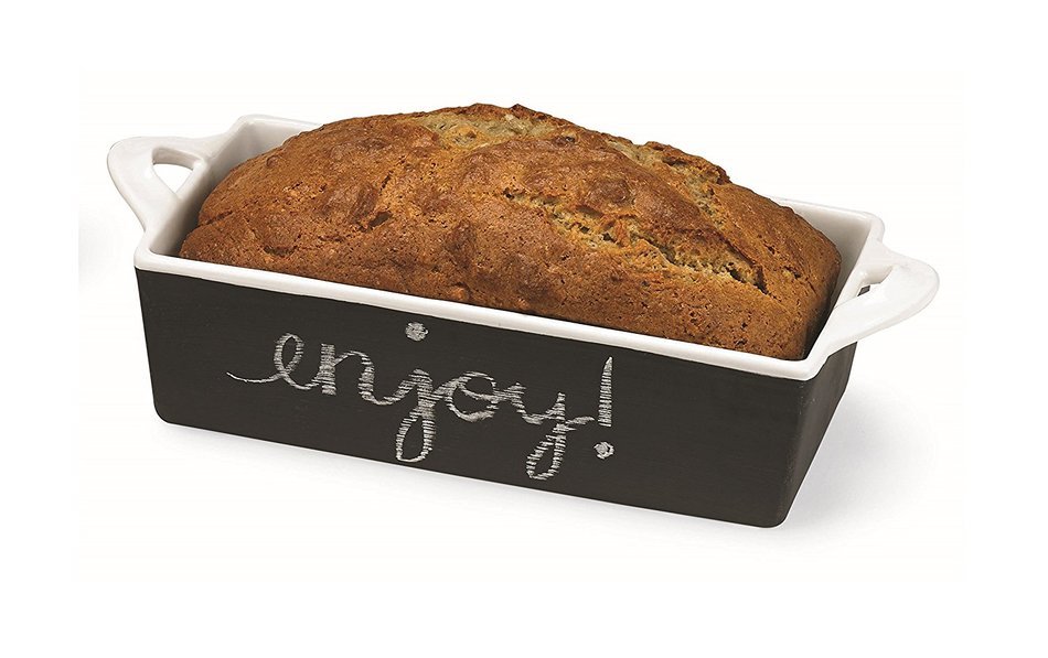 Mud Pie Holiday Collection Chalkboard Baking Mini Loaf Pan - 4804001