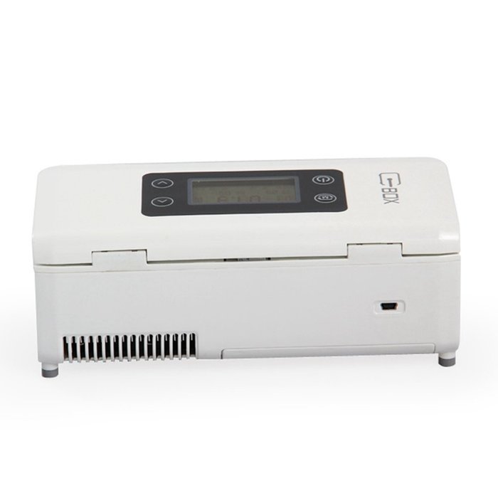 C-box High Capacity Space Portable Insulin Cooler Frequency Conversion 2-20&deg;C Refrigerated Small Box Drug Reefer... N2