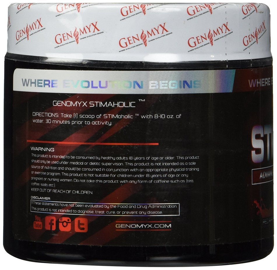 Genomyx Stimaholic Apple Pie 35 Servings N6