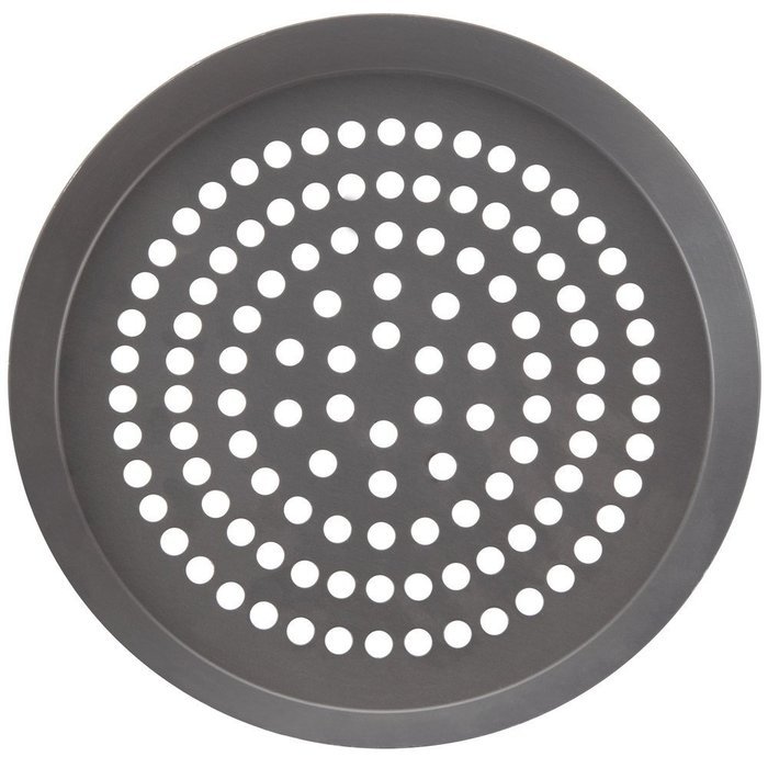 American Metalcraft CAR10HCSP 10" Super Perforated Hard Coat Anodized Aluminum CAR Pizza Pan