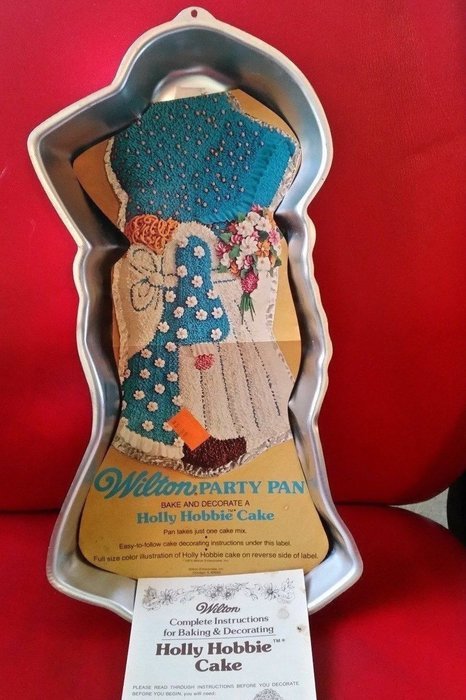 Wilton Holly Hobbie Girl Doll Cake Pan (502-194, 1975)