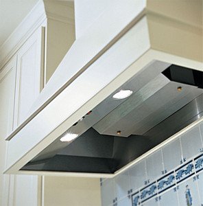 Square Sides Wall Mount Liner Size: 36", CFM: 600/900E, Duct: 8" Round
