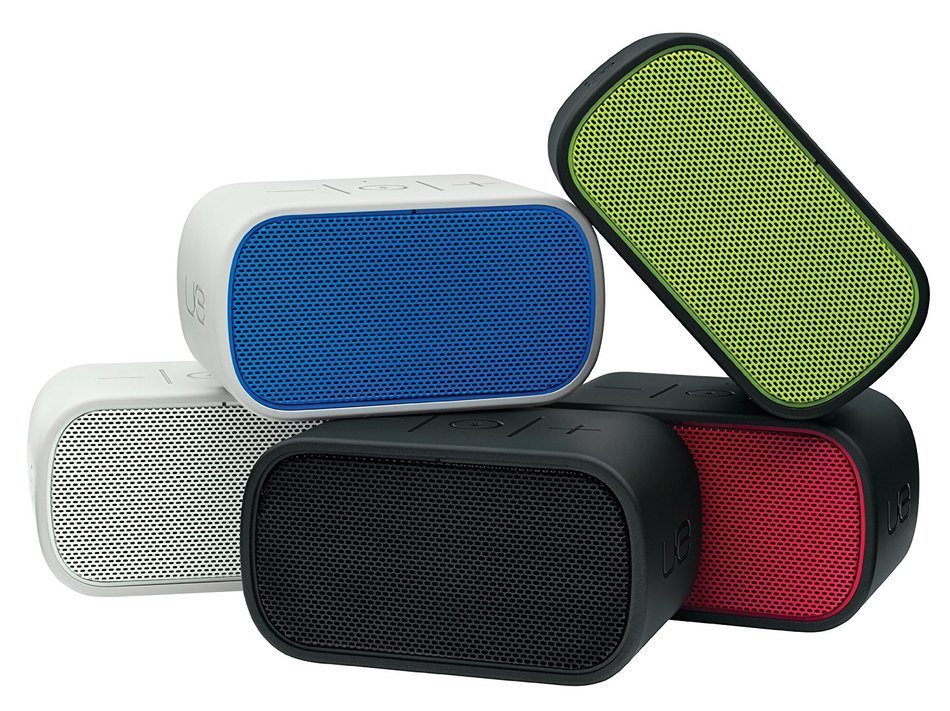 Logitech UE 984-000296 Mobile Boombox Bluetooth Speaker and Speakerphone (White Grill/Light Grey) N6