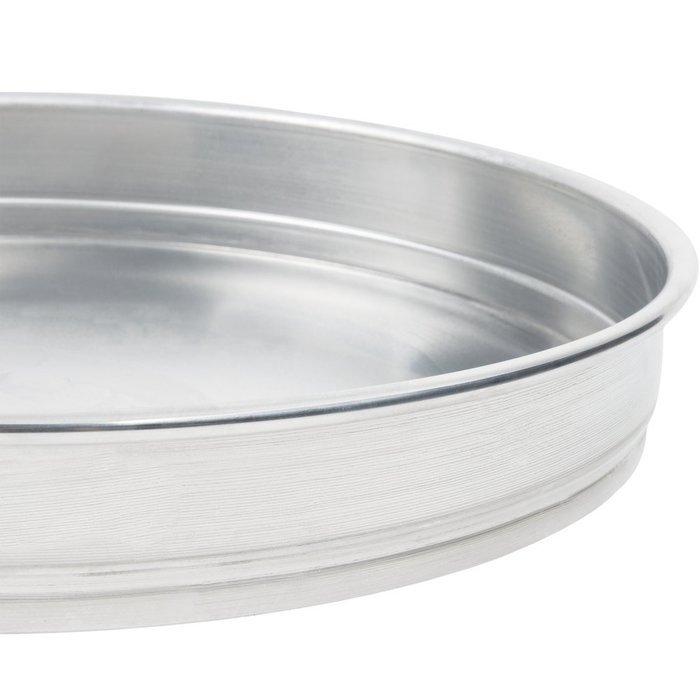 American Metalcraft HA5010 10" x 2" Heavy Weight Aluminum Straight Sided Pizza Pan N3