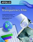 Apollo Color Laser Printer Transparency Film, 50 Sheets