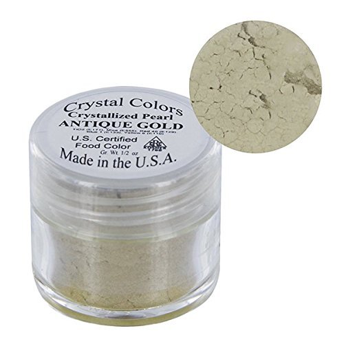Antique Gold Crystallized Pearl Crystal Color Dust