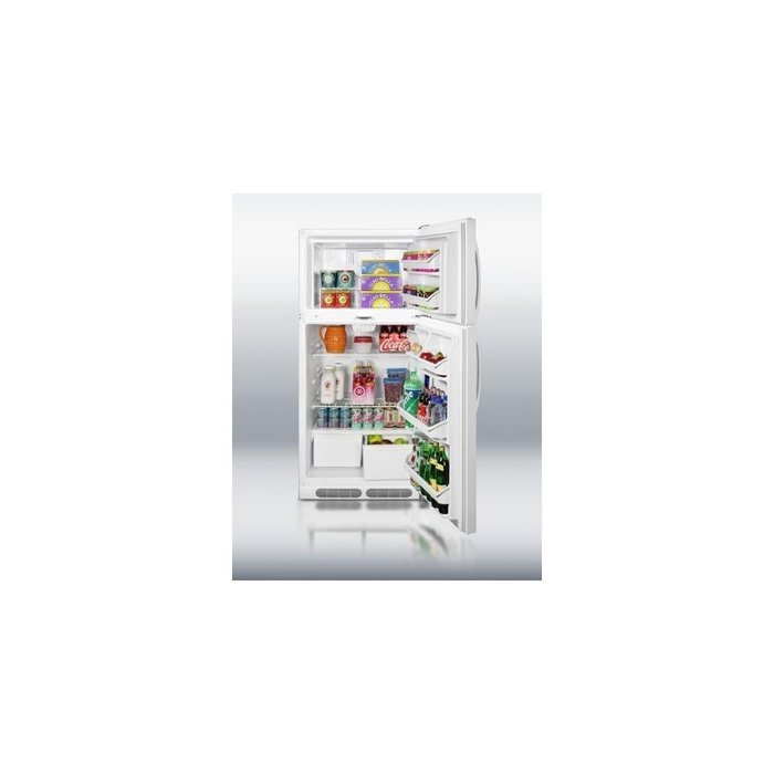SUMMIT 14.8 Cu.Ft. Refrigerator-Freezer W/ Dual Combination Lock By CT N5