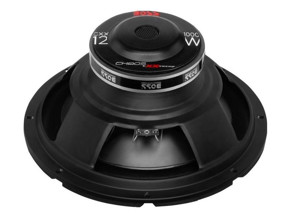 BOSS AUDIO CXX10 Chaos Exxtreme 10 inch Single Voice Coil (4 Ohm) 800-watt Subwoofer N4