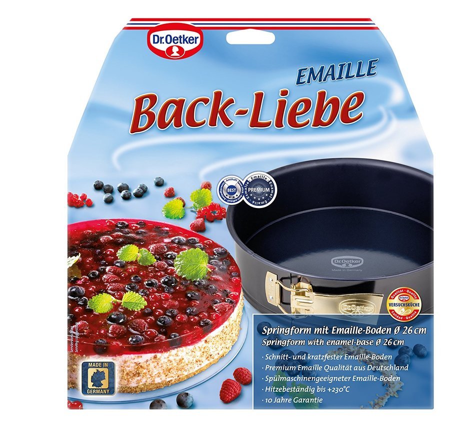 Dr. Oetker 1232 Creative Springform, 10-Inch