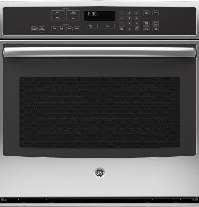 GE PT9050SFSS Profile 30" Stainless Steel Electric Single Wall Oven - Convection N3