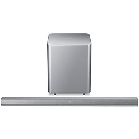 Samsung 2.1 Channel 310 Watt Silver Sound Bar with Wireless Active Subwoofer Home Theater System, Bluetooth, Smart... N2