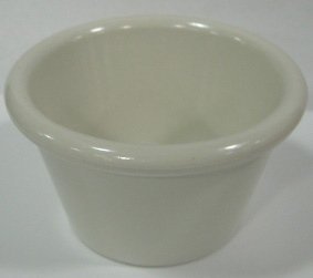 3 Oz Ramekin Smooth Side - Bone (0393) 12/Case