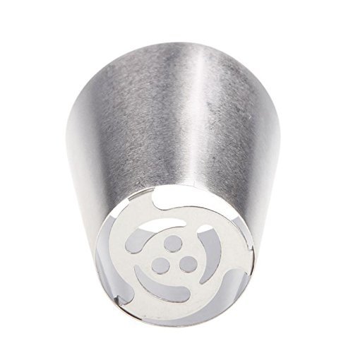 Honeyall Russia Tulip Icing Piping Nozzles Pastry Cake Sugarcraft Decorating Tips DIY Tool 7 pieces N6