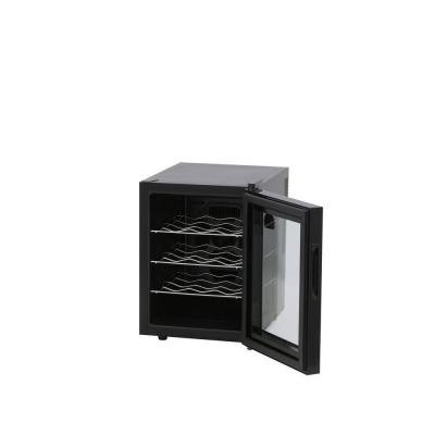 Double Pane Glass Door 12 Bottle Wine Cooler