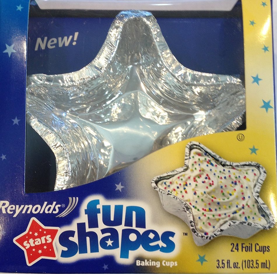 Reynolds Fun Shapes: Star Baking Cups