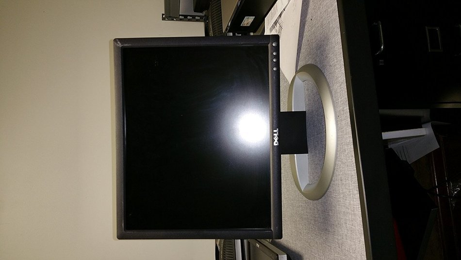 17" Dell 1704FPV DVI LCD Monitor w/USB Hub (Gray) N4
