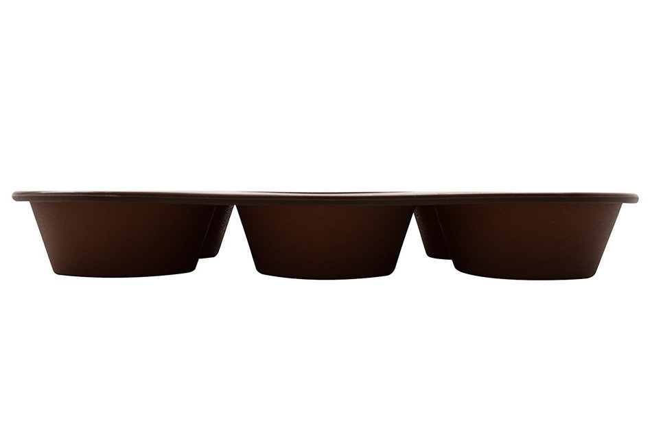 Marathon Housewares KW200016RD Premium Silicone Bakeware Jumbo Muffin Pan, Red N20