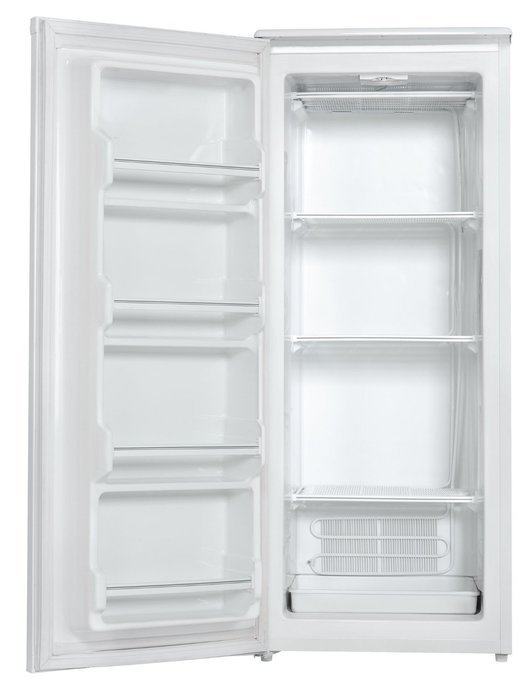 Danby DUFM085A2WDD1 Designer 8.5 cu ft Reversible Door Hinge Upright Freezer 120 volts, White N2