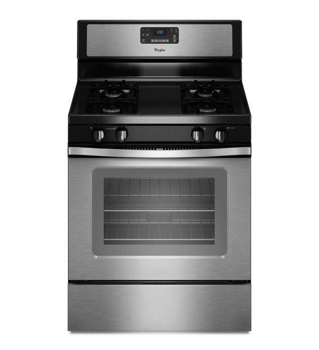 Whirlpool WFG510S0AS 30" Stainless Steel Gas Sealed Burner Range N3