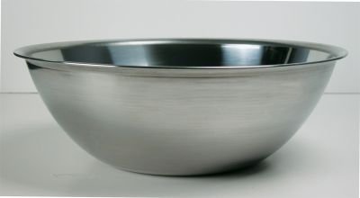 ValuPlus Standard Weight Stainless Steel Mixing Bowl 8 Quart 14-3/4" diameter