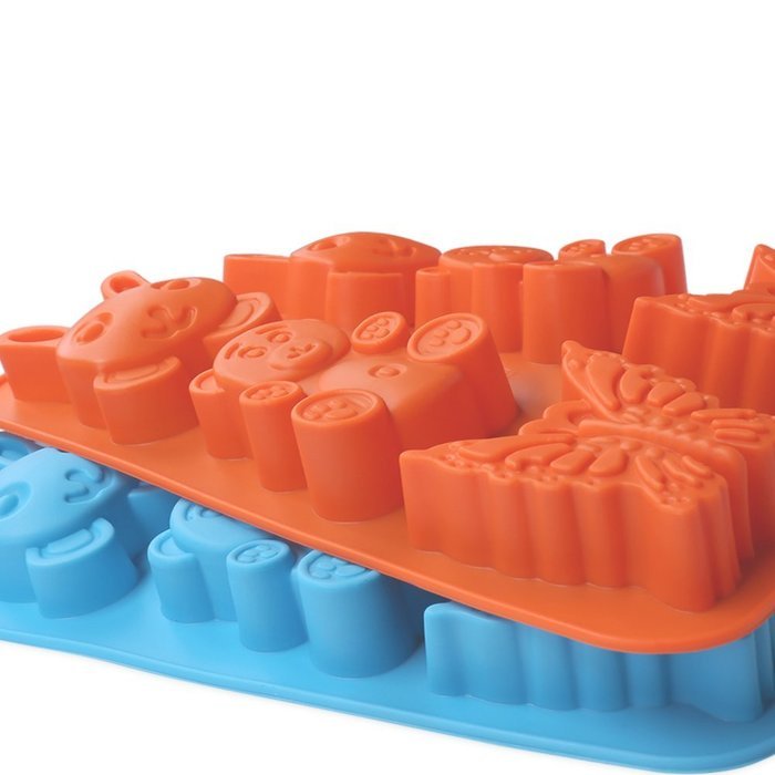 Cake Bread Molds, 2PCS YYP [6 Cavity Animal Shape Mold] Silicone Cake Bread Making Mold for Home Baking - Reusable... N3