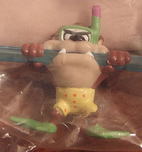 Looney Tunes 1992 Warner Bros. Taz Straw N2