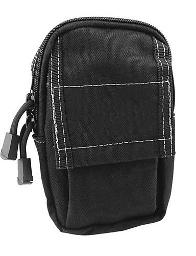 SB@M3 600D Outdoor Water-Resistant Nylon Waist Bag - Black N4