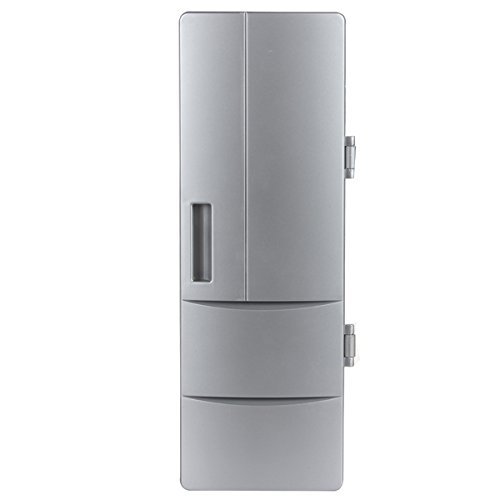 M2cbridge Portable Mini USB Pc Refrigerator Beverage Drink Cans Freezer Cool Gadget N2