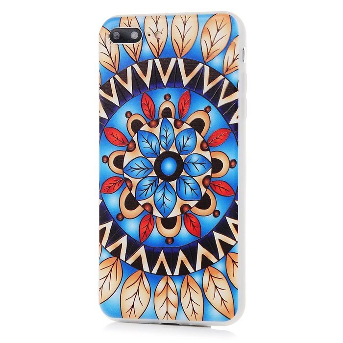 Badalink iPhone 7 Plus 3D Basso-relievo Case (5.5") Shockproof Drop Protection TPU Flexible Easy Grip Bumper Slim... N39