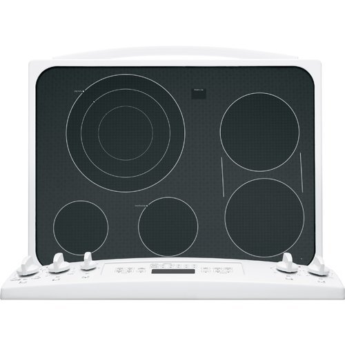 GE JB750DFWW 30" White Electric Smoothtop Range - Convection N3