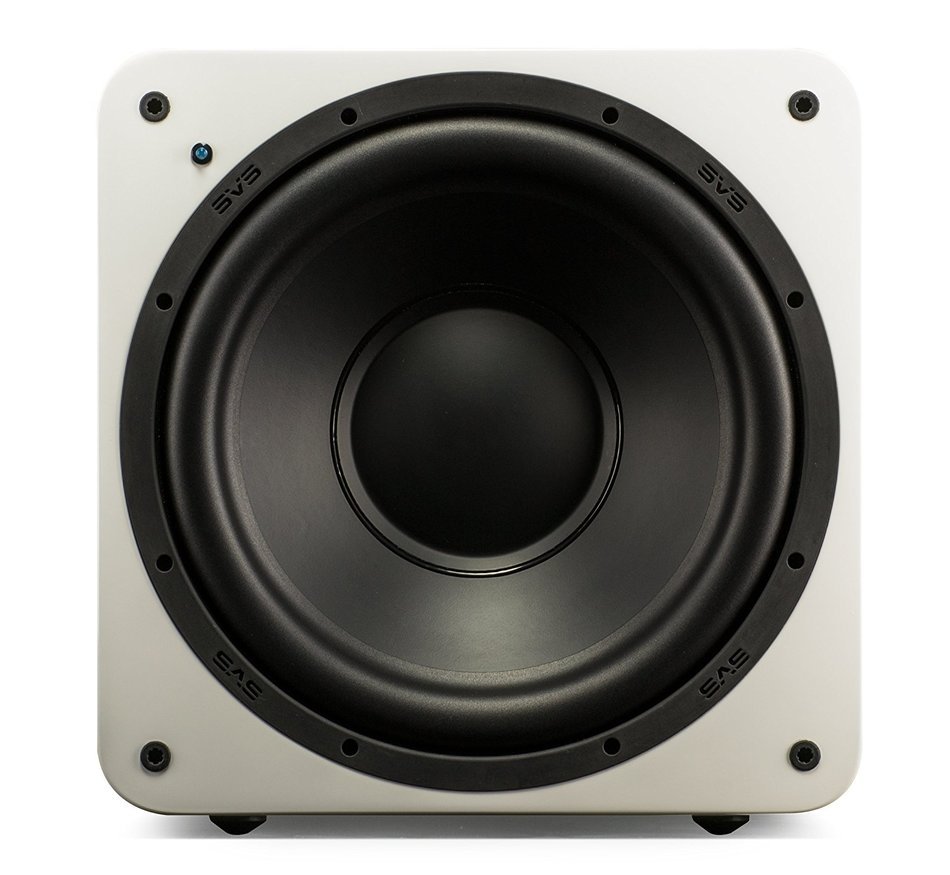 SVS SB-1000 - 12", 300 Watt DSP Controlled, Sealed Box Subwoofer (Piano Gloss White) N2