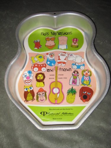 Vintage 1977 T-Nee-Bikini Cake Baking Pan - Plus 21 Variations - Pinapple, Van, Car, Lion, Doll, Dog, Guitar,... N4