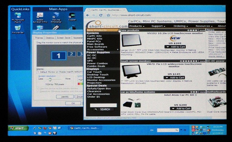 VM70 7in LCD Widescreen Touchscreen Monitor N3