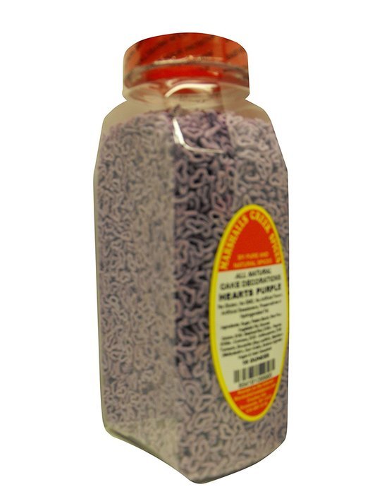 Marshalls Creek Spices All Natural Vegan Cake Decorations, Sprinkles, Rainbow Alphabet, 16 Ounce N61