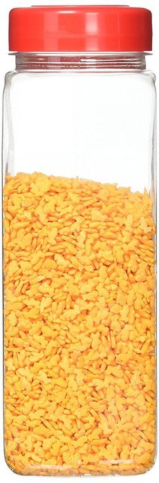 Marshalls Creek Spices All Natural Vegan Cake Decorations, Sprinkles, Rainbow Alphabet, 16 Ounce N70