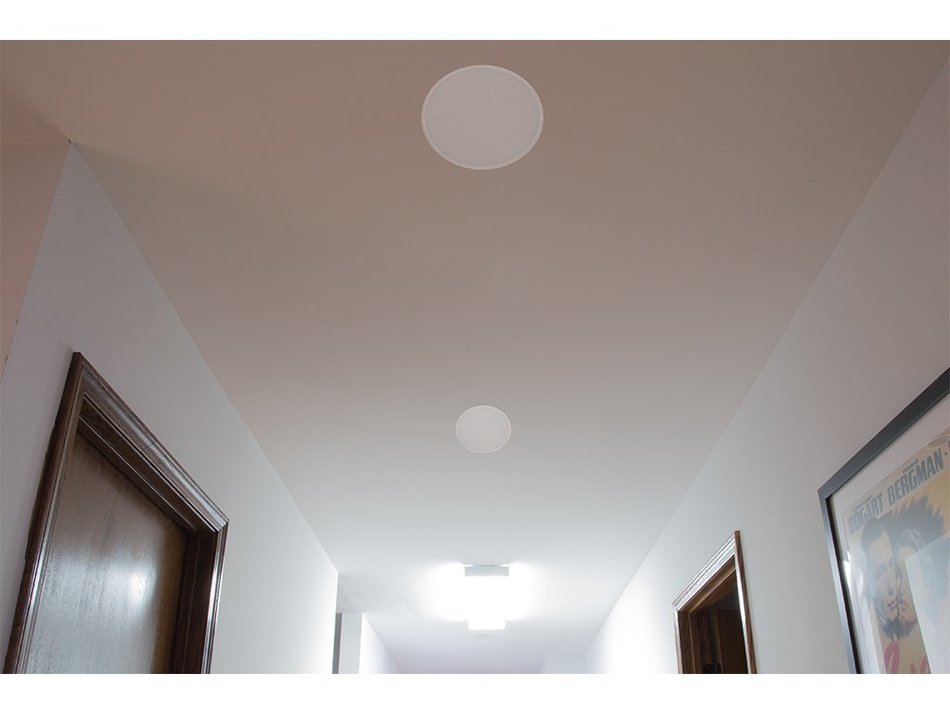 Elite Acoustics RMM80T1C 8.0- Inch 2-way Ceiling Speaker with Thin Bezel and Magnetic Grill (SINGLE) N7