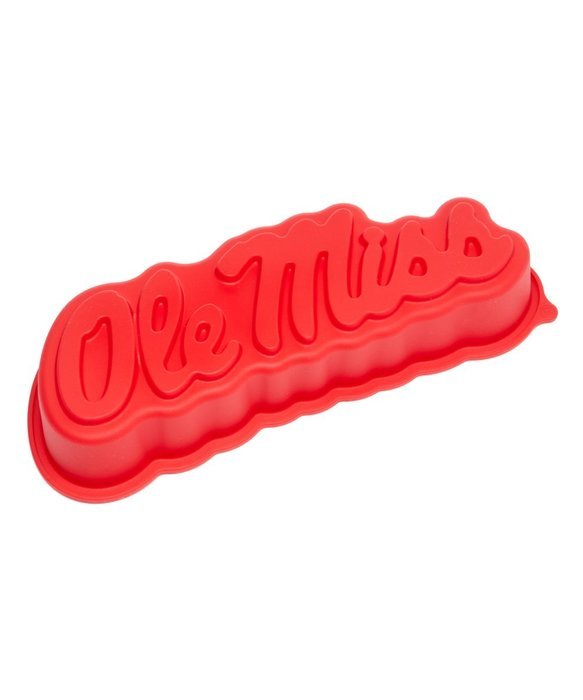 NCAA Mississippi Old Miss Rebels Cake Pan with Stand, One Size, Red