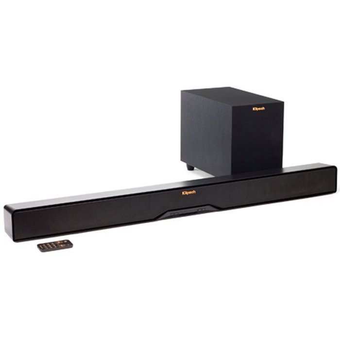 Klipsch Reference R-4B 2-Way Soundbar with Wireless 6.5" Subwoofer (Certified Refurbished) N4