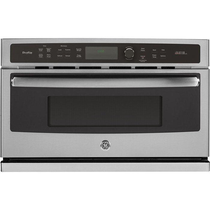 GE PSB9120SFSS Profile Advantium 30" Stainless Steel Electric Single Wall Oven - Convection N2