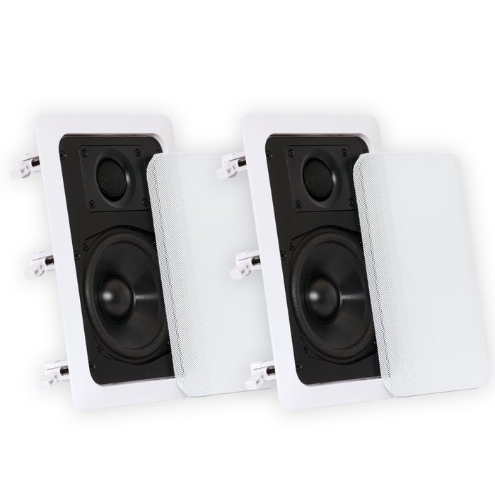 Theater Solutions CS5W In Wall Speakers, White