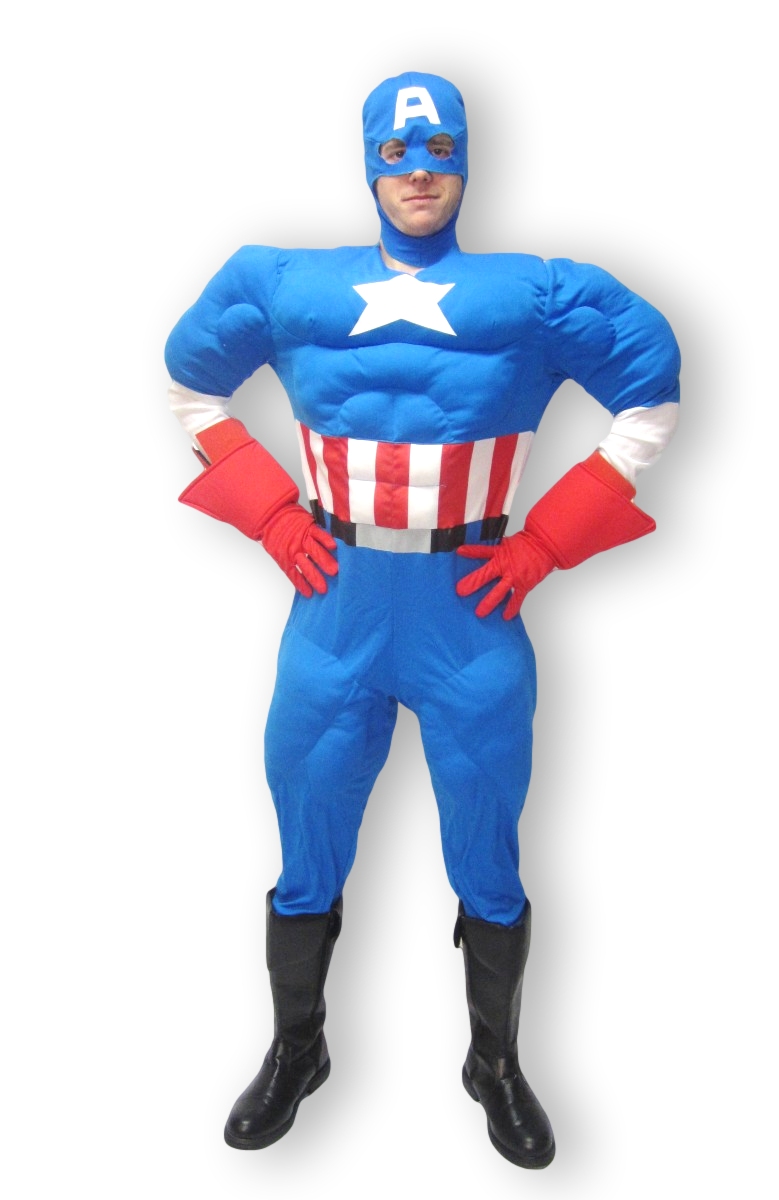 İllustration Of Captain America Costume Free Image Download 